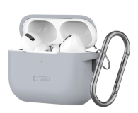 Tech-Protect Silicone Hook do Apple Airpods Pro (1.|2. gen.) crayon grey - 1285338 - zdjęcie 1
